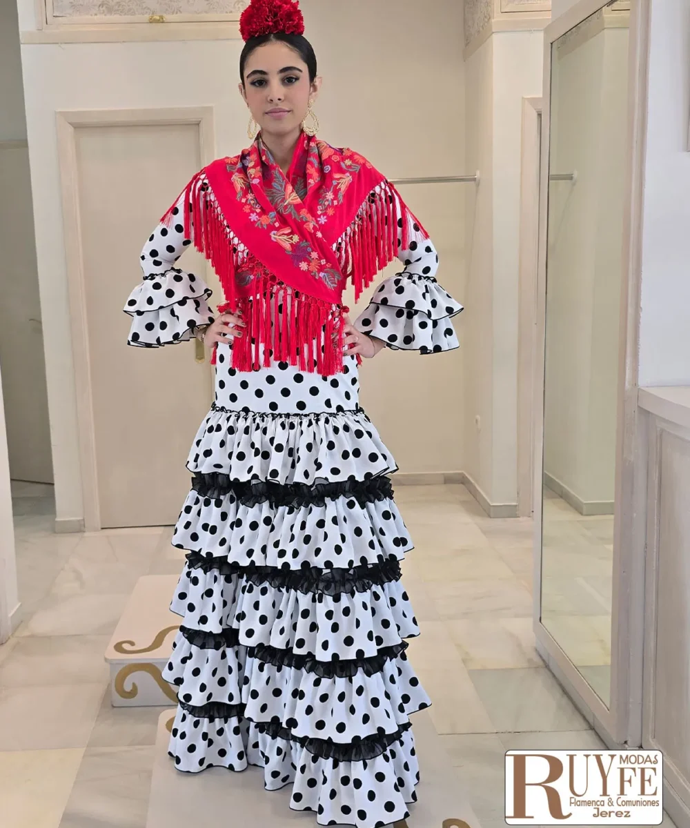 Traje flamenca Carreta