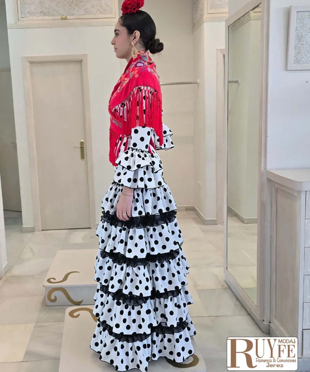 Traje flamenca Carreta