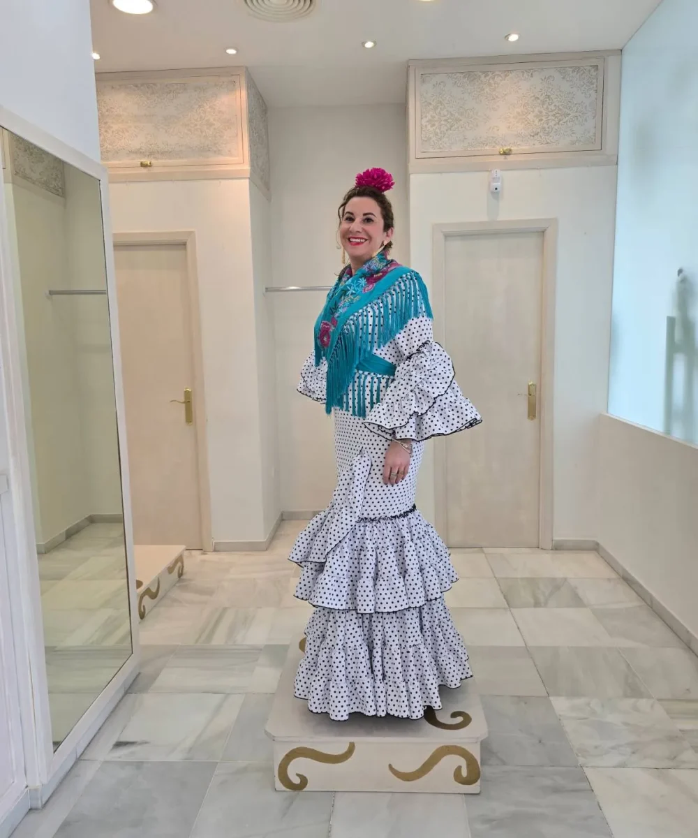 Traje de Flamenca Claudia - Imagen 3