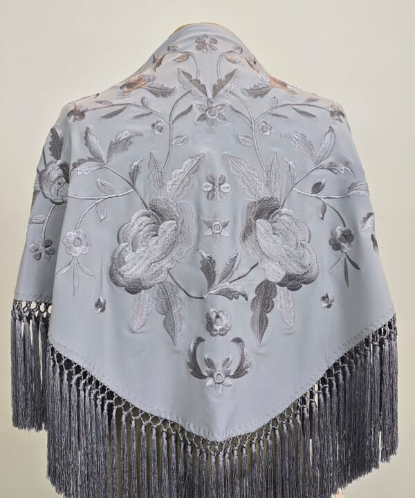 Mantón sofía Gris