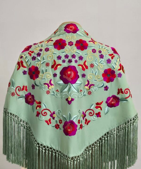 Mantón Verde Manzana