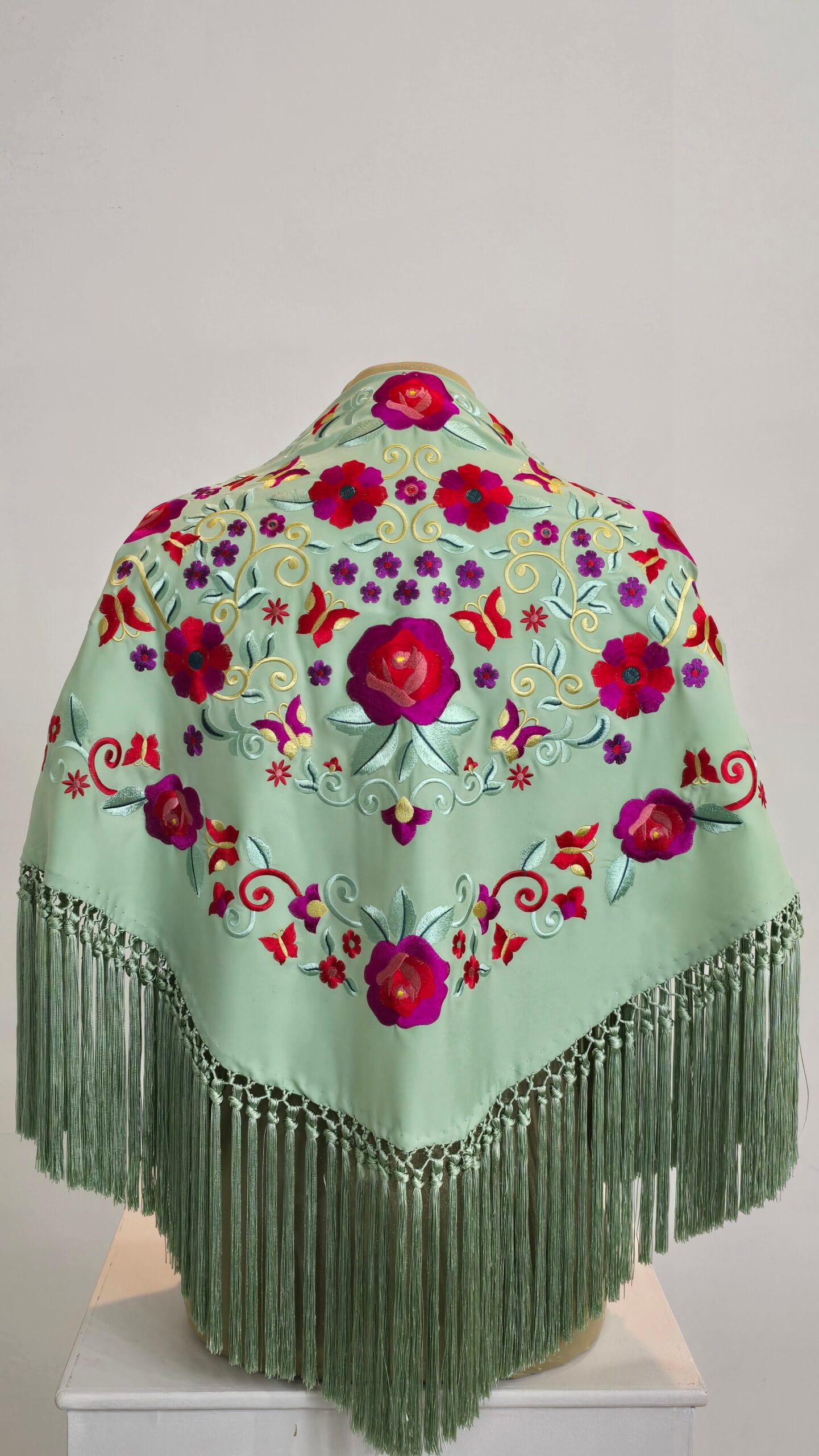 Mantón Verde Manzana