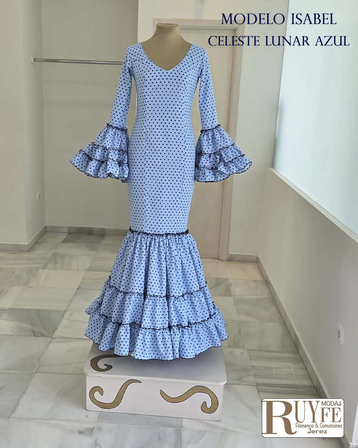 Traje flamenca Isabel - Imagen 3