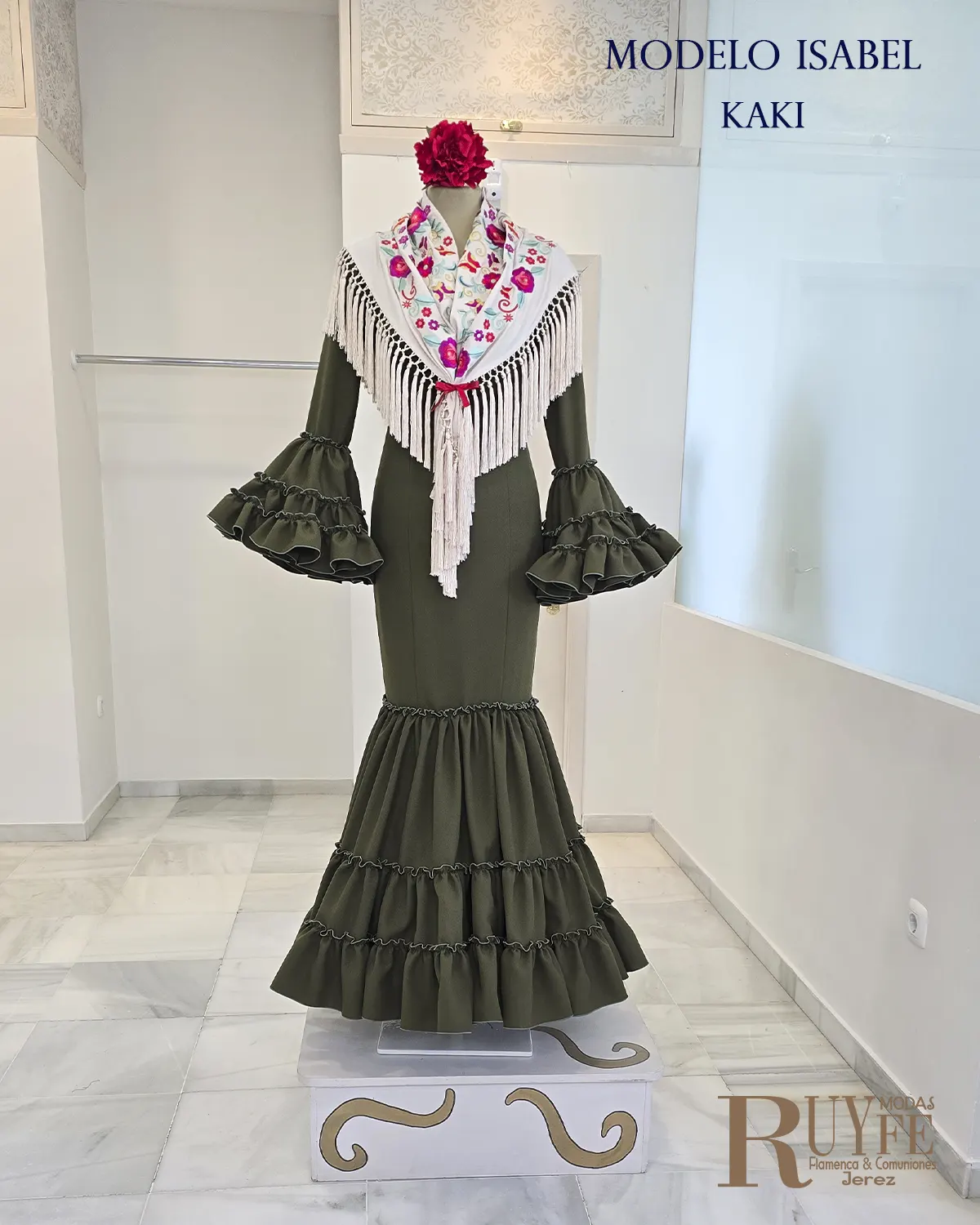 Traje flamenca Isabel - Imagen 4
