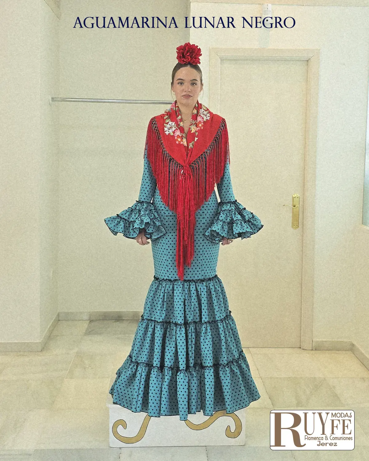 Traje flamenca Manuela - Imagen 4