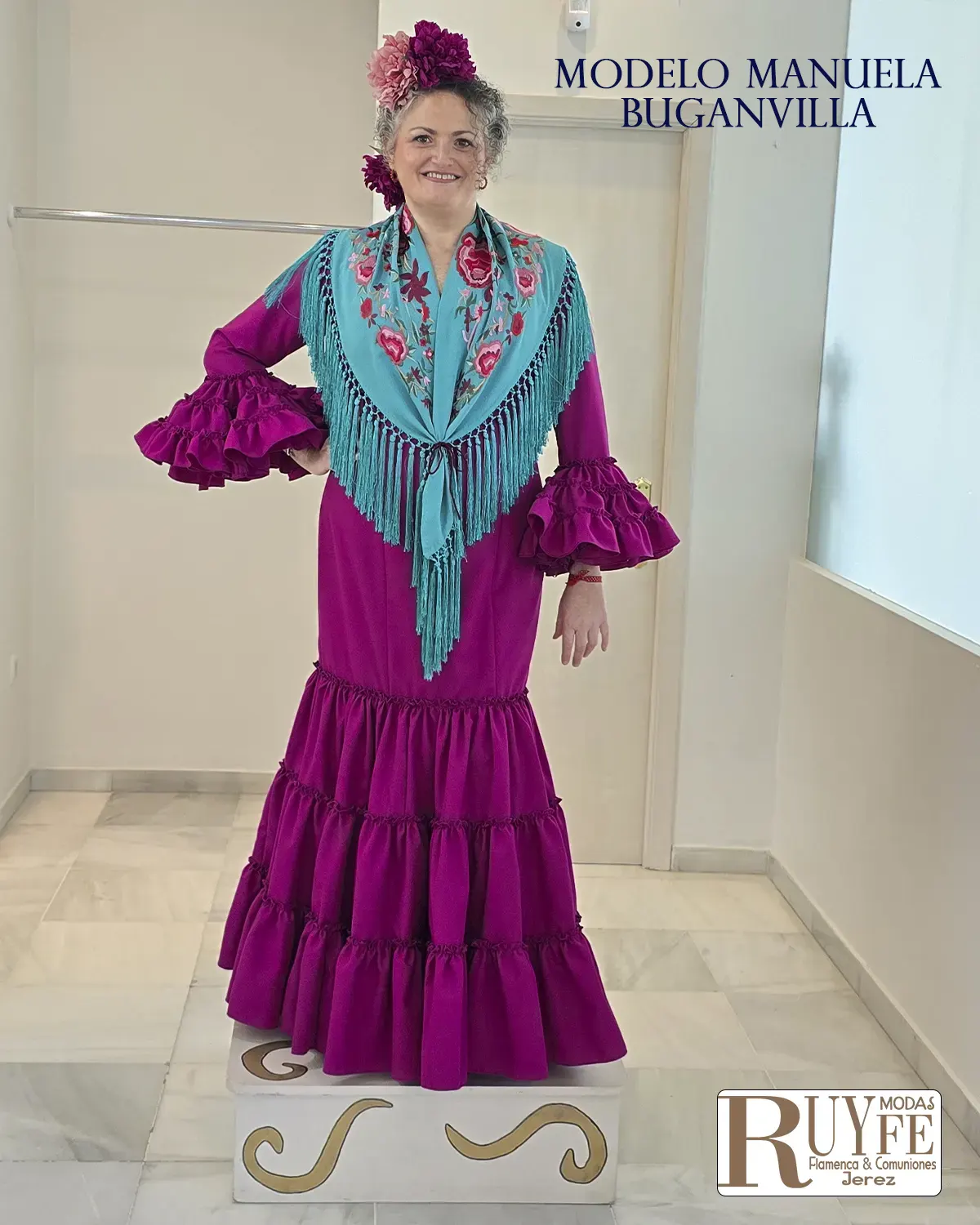 Traje flamenca Manuela - Imagen 2