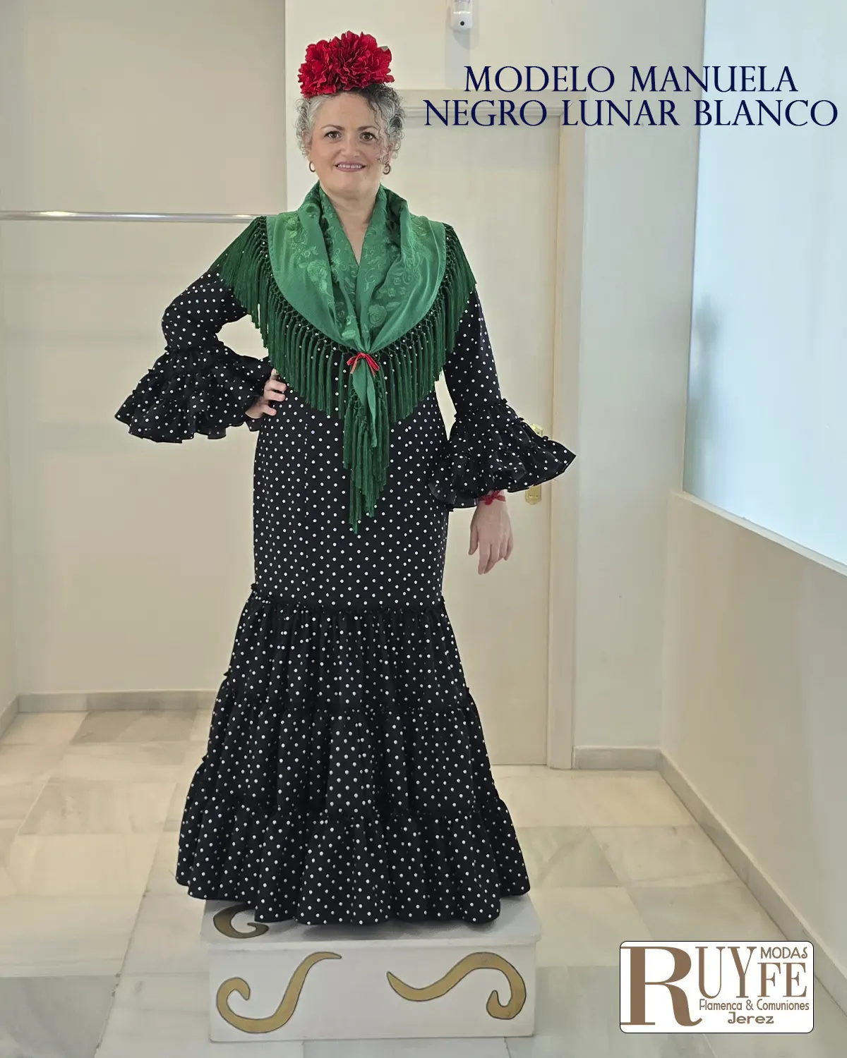 Traje flamenca Manuela - Imagen 3