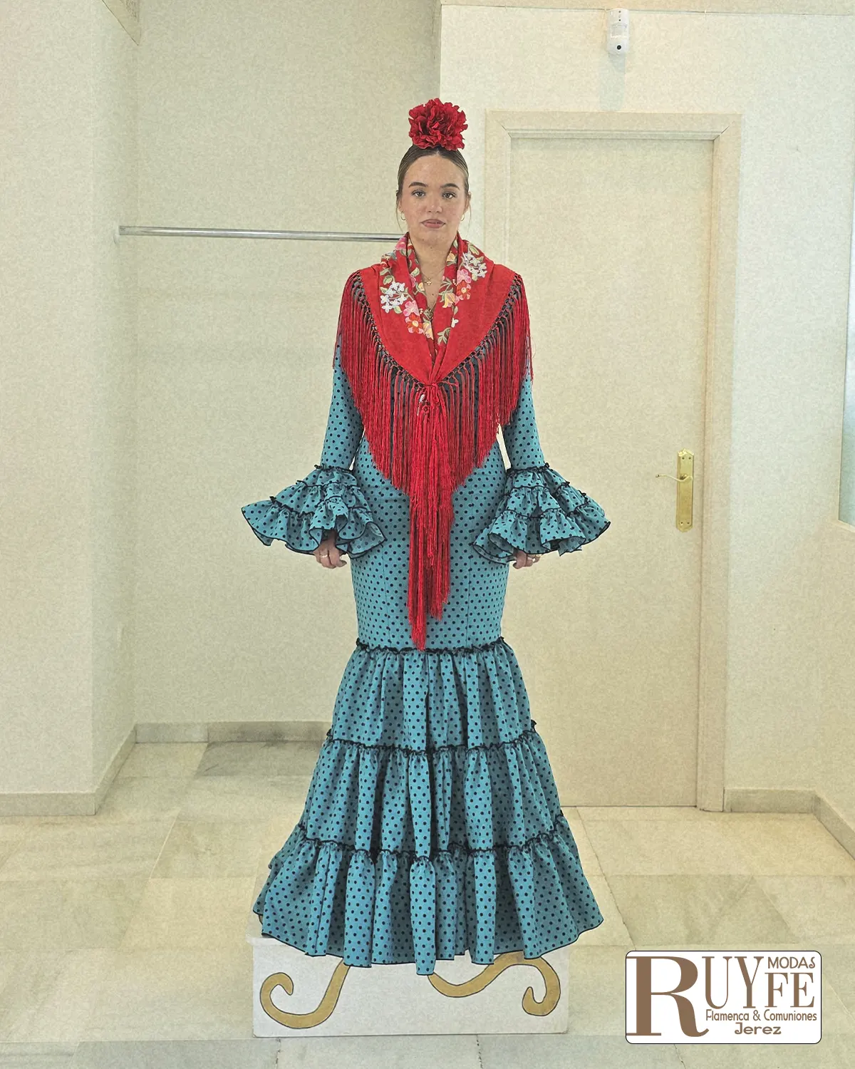 Traje flamenca Manuela - Imagen 2