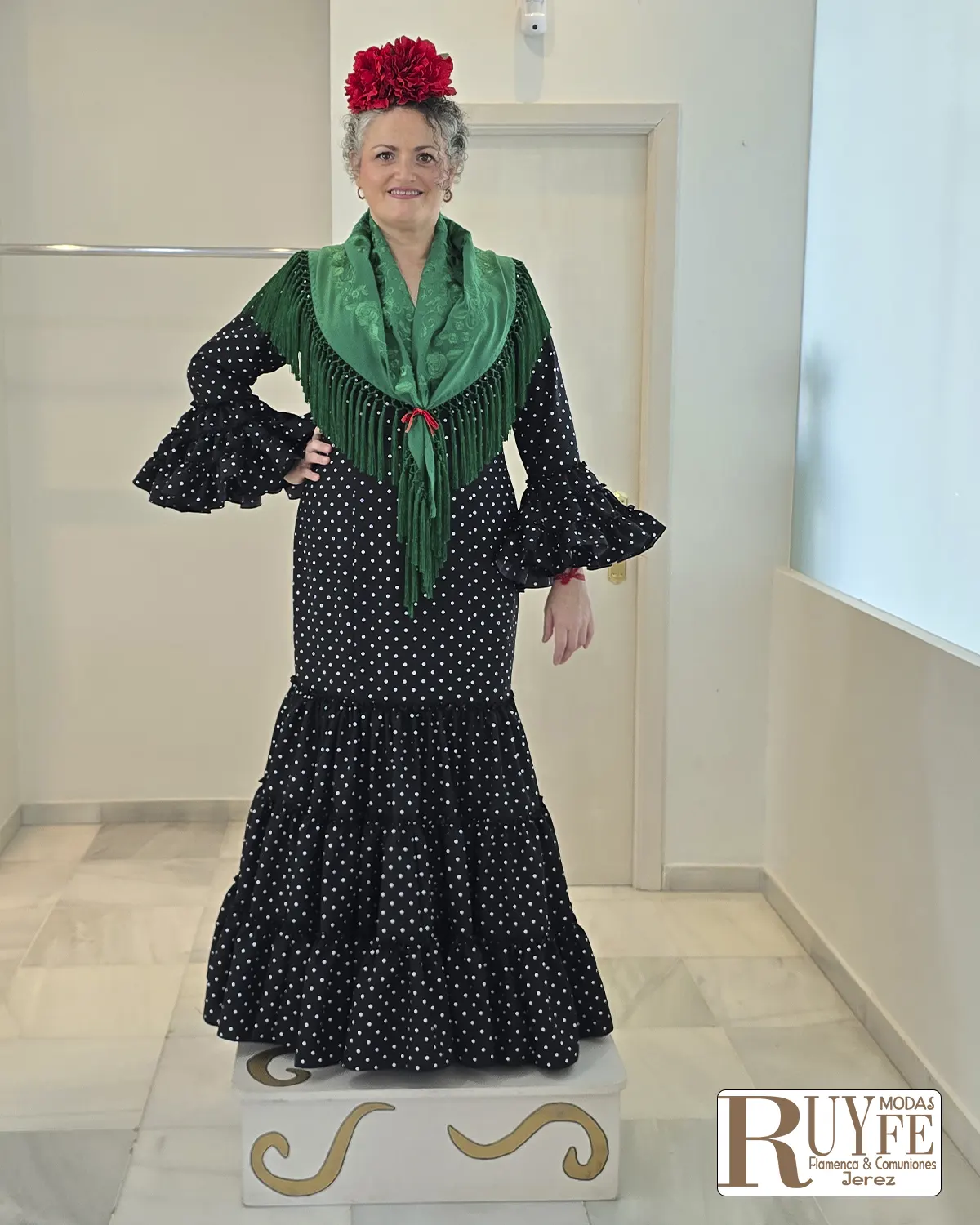 Traje flamenca Manuela - Imagen 4