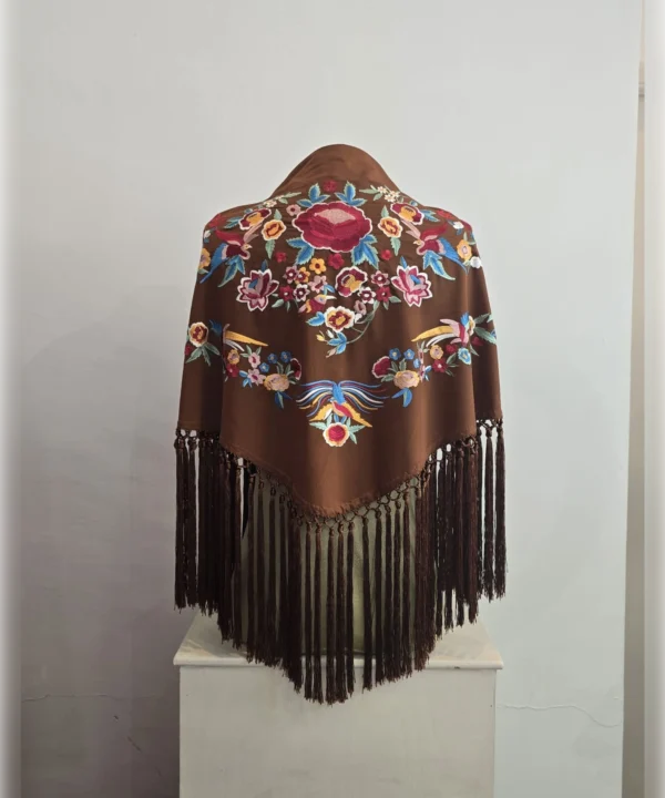 Mantoncillo Mod.tulipan marrón